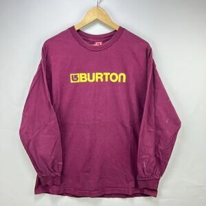 Vintage Y2K Burton Snowboard Skateboard Long Sleeve Shirt XL